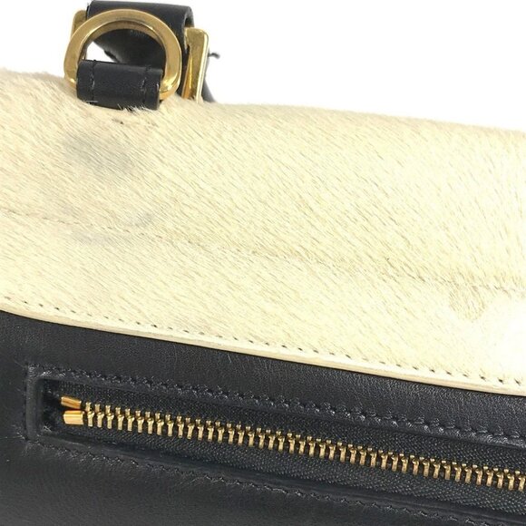 CELINE Trapeze Small 2WAY Bag Shoulder Bag Tote Bag Hand Bag - Picture 9 of 16